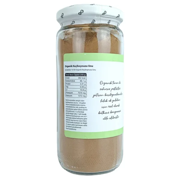 Og Natural Organik Keçiboynuzu Unu 250 Gr - Görsel 7