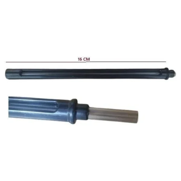 Geçmeli Çay Kazanı Gösterge Borusu 16cm (Siyah) - Görsel 4