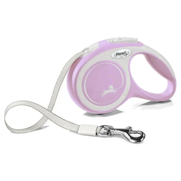 Flexi New Comfort 5 m Şerit Medium Lila Otomatik Köpek Tasması - Görsel 8