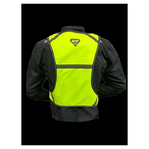 Forte Gt Xbyc 1179 Motosiklet Reflektif Yelek Yanları Ayarlanabilir Cırtlı 2xl-6xl Beden - Görsel 5