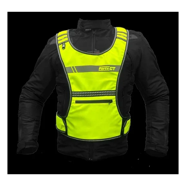 Forte Gt Xbyc 1179 Motosiklet Reflektif Yelek Yanları Ayarlanabilir Cırtlı 2xl-6xl Beden - Görsel 4