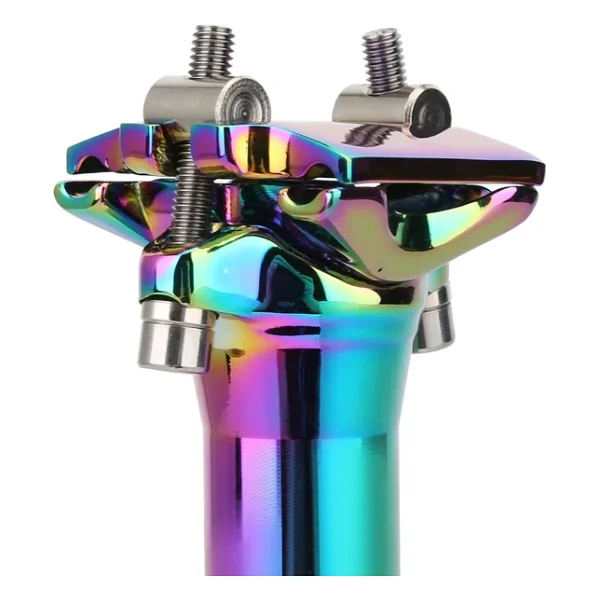 Xbyc 676 Düz 27.2mm X 350mm Sele Borusu Bisiklet Koltuk Borusu Alüminyum Rainbow - Görsel 10