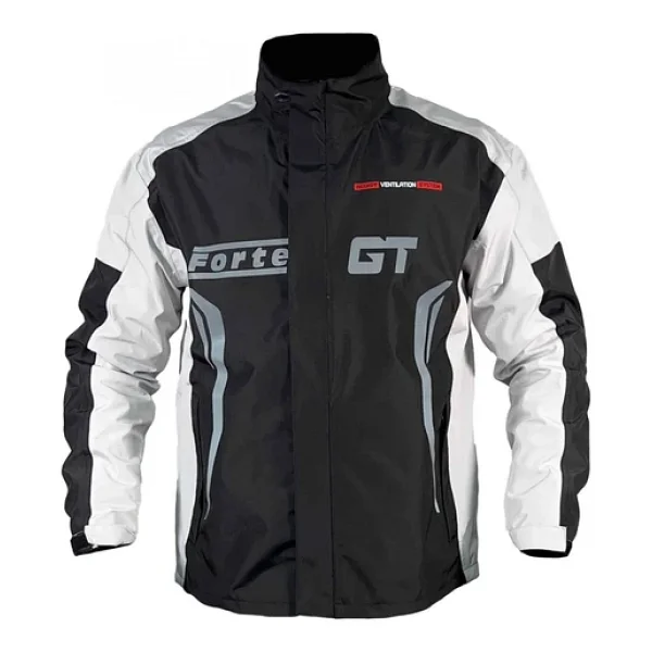 Forte Gt 2001140 Motosiklet Yağmurluk Takım Alt Üst Cepli Şık Takım Tam Koruma Taş Siyah M Beden - Görsel 3