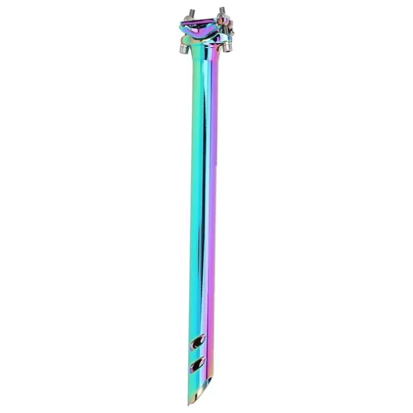 Xbyc 676 Düz 27.2mm X 350mm Sele Borusu Bisiklet Koltuk Borusu Alüminyum Rainbow - Görsel 4