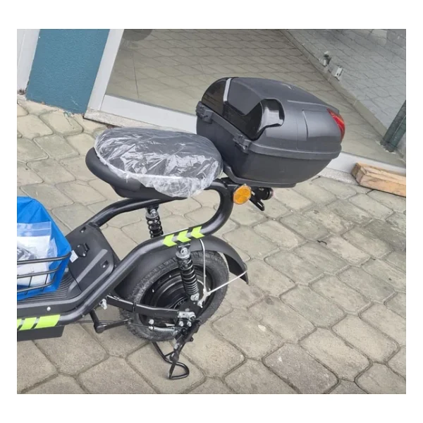 Sarissa Bisiklet Elektrikli Bisiklet -Fat Bike E-Bike Arka Çanta Kilitli Siyah Kilitli E-Bike Port Çanta 19 Litre - Görsel 7