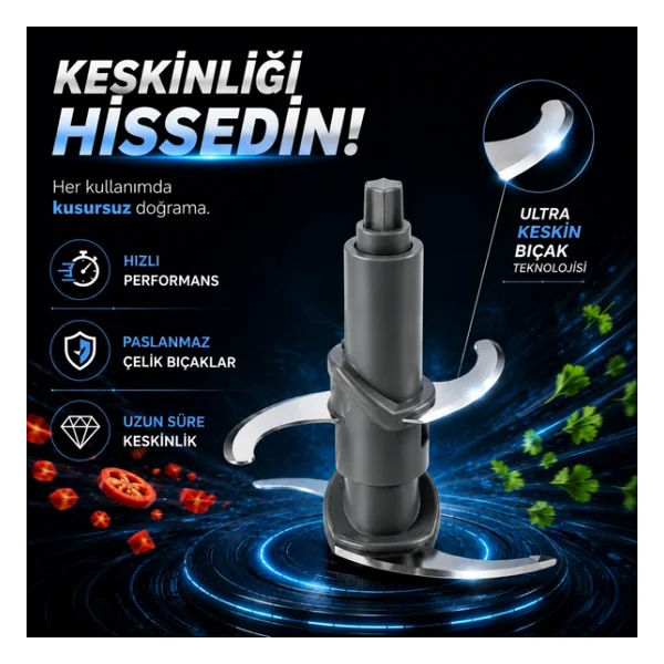 Tigrecook Instantchopper Fıt 600 W Rondo - Görsel 6