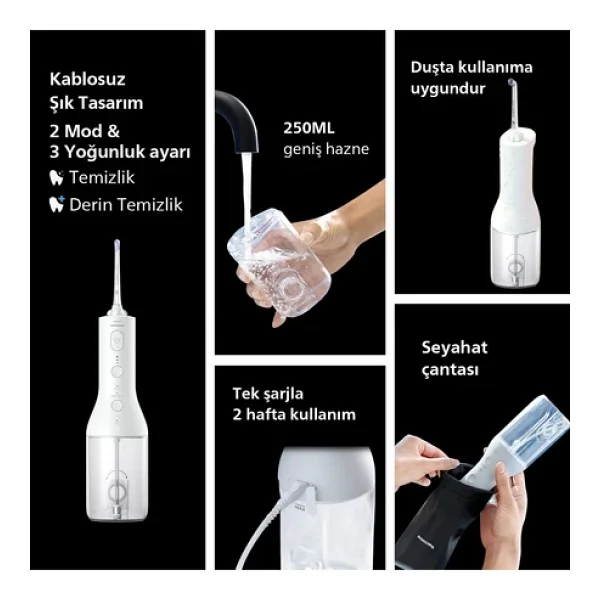Philips Sonicare 3000 HX3826/31 Ağız Duşu - Görsel 7