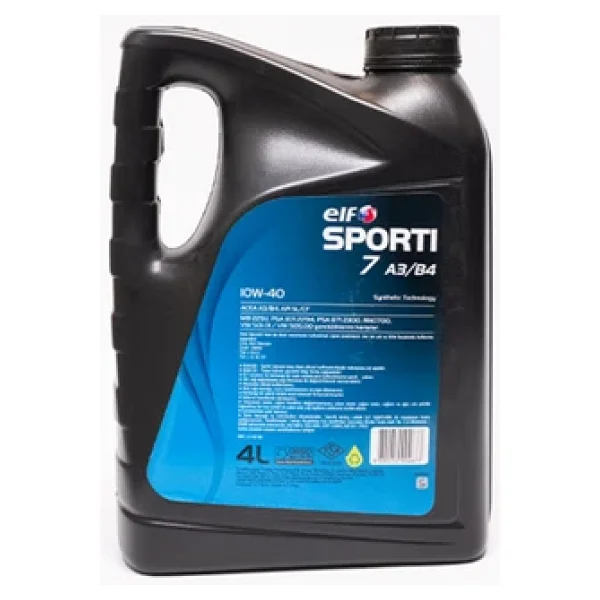 Elf Sporti 7 10w-40 A3/B4 4 Lt Motor Yağı - Görsel 8