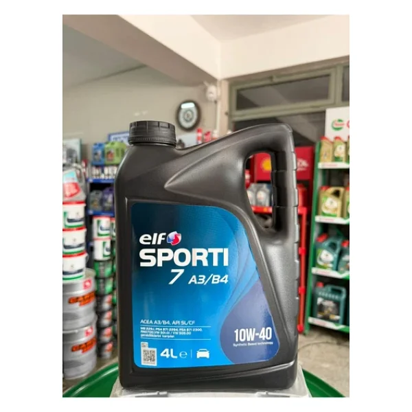 Elf Sporti 7 10w-40 A3/B4 4 Lt Motor Yağı - Görsel 9