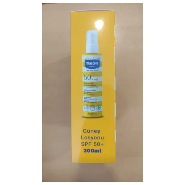Mustela Güneş Losyon Sprey 200 Ml Spf 50+ 100 Ml Hydra Bebe Hediyeli 2026 Kofre - Görsel 4