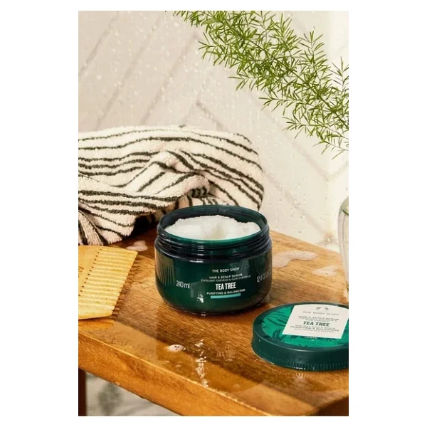 The Body Shop Çay Ağacı Tea Tree Arındırıcı, Dengeleyici Saç Ve Saç Derisi Peeling 240 Ml - Görsel 4