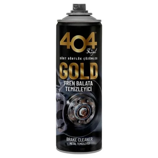 404 500 Ml Gold Fren Balata Temizleyici Sprey - Görsel 5