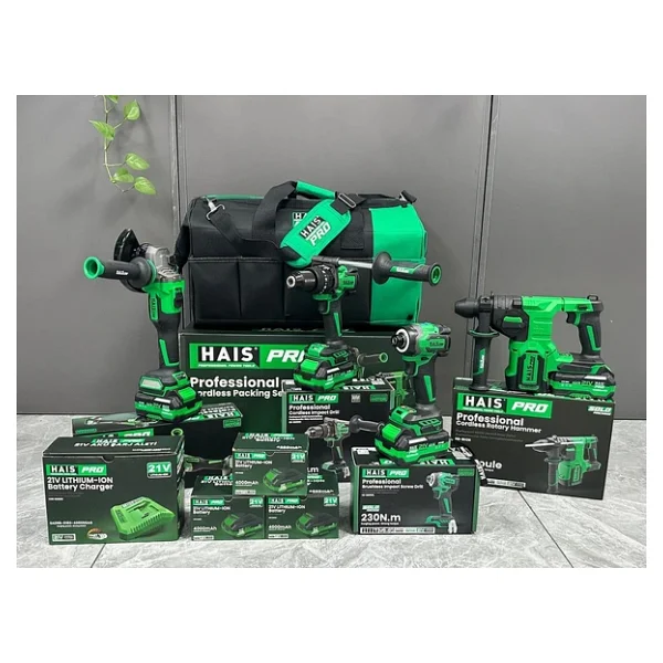 Hais Pro RB-04 Üç Akülü 4 Ah Elektrikli El Aletleri Seti - Görsel 4