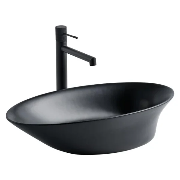 Lena EH-4610MS Tezgah Üstü Porselen Lavabo - Görsel 5