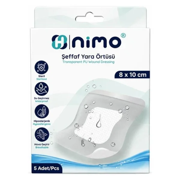 Nimo Şeffaf Yara Örtüsü 8x10 Cm 5li - Görsel 3