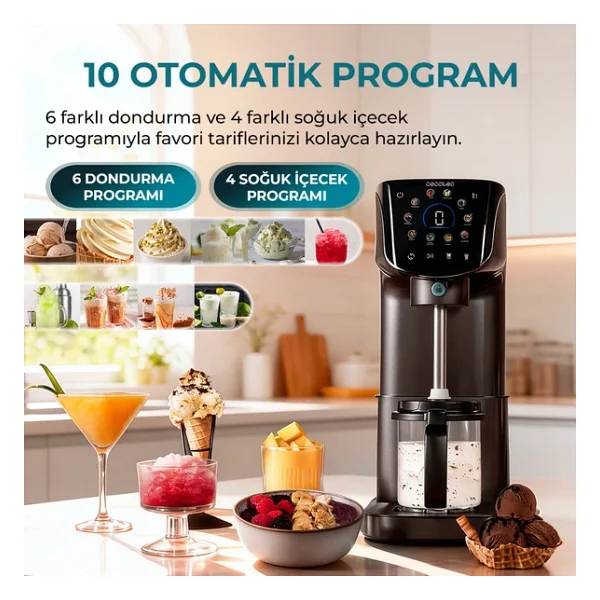 Cecotec Gelatec 2100 Dondurma Makinesi - Görsel 5