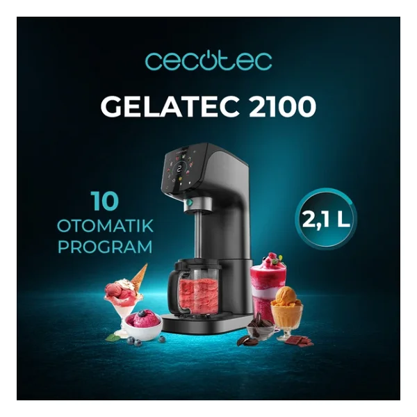 Cecotec Gelatec 2100 Dondurma Makinesi - Görsel 4