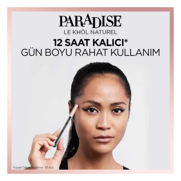 L'oreal Paris Paradise Le Khol Göz Kalemi 102 Pure Espresso - Görsel 5