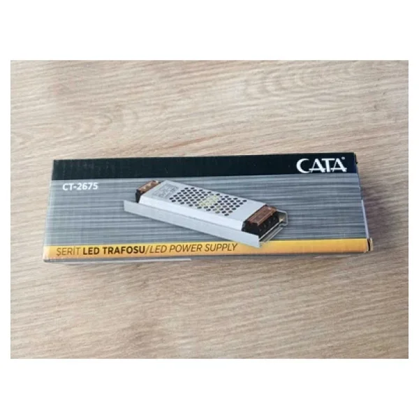 Cata Ct-2675 Ultra Slim 150 W 12.5 Amper Şerit LED Trafosu - Görsel 5