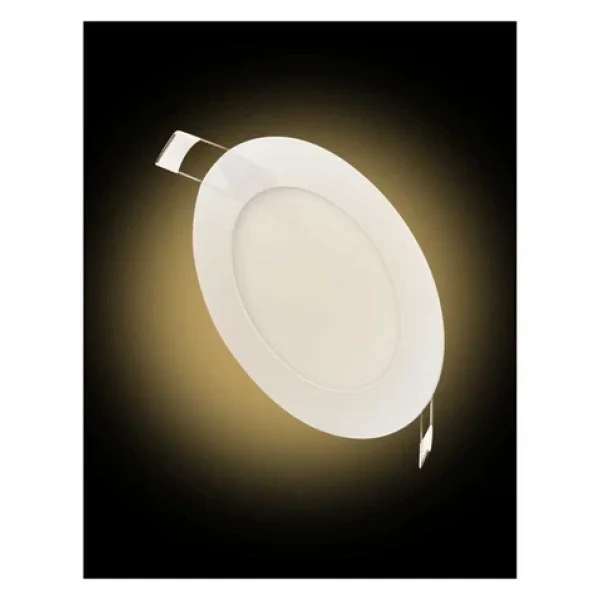 Kendal 10 Adet 6w 3000k Günışığı Işık Smd Ledli Yuvarlak Slim Panel Kdl400 - Görsel 2
