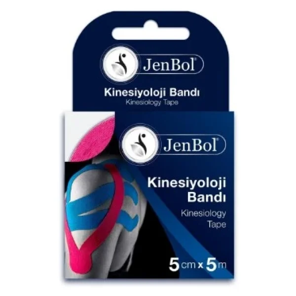 Jenbol Kinesiology Tape 5cm X 5m Ağrı Bandı - Görsel 4