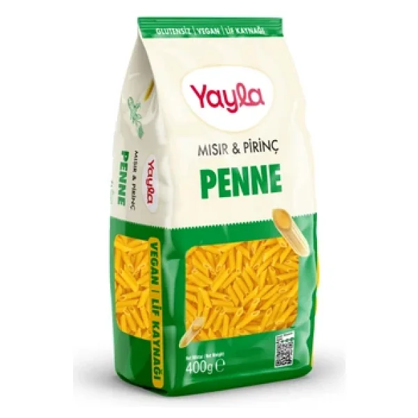 Yayla Glutensiz Mısır Ve Pirinç Penne Makarna 400 Gr - Görsel 7