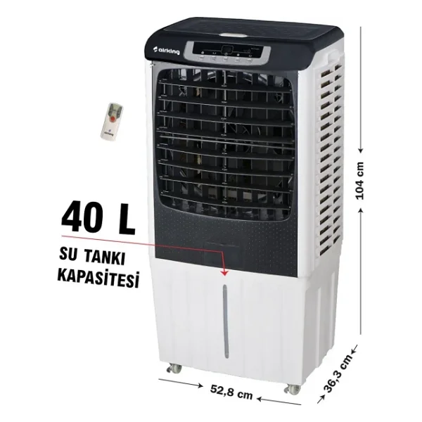 Airking Climax B-1240 Uzaktan Kumandalı Hava Soğutucu - Görsel 4