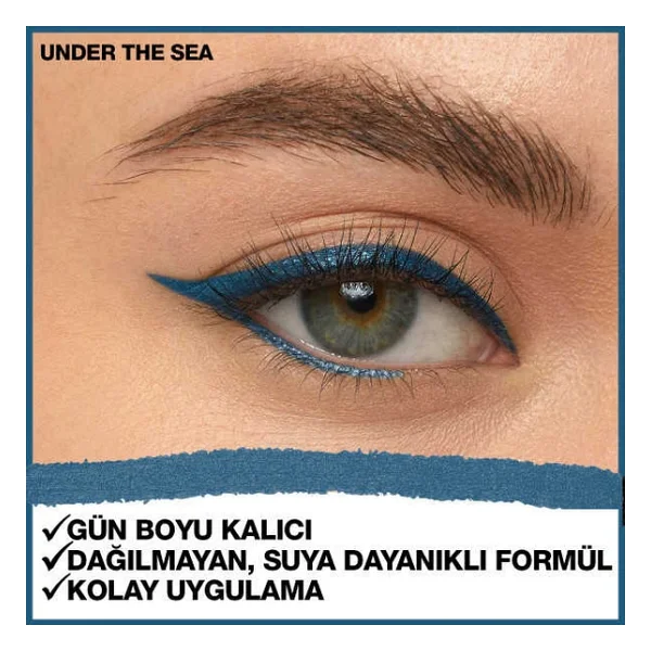 Maybelline New York Lasting Drama Automatic Liner Under The Sea Göz Kalemi - Görsel 6