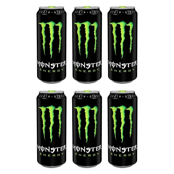 Monster Energy Enerji Içeceği 500 Ml Klasik X 6 Adet - Görsel 5