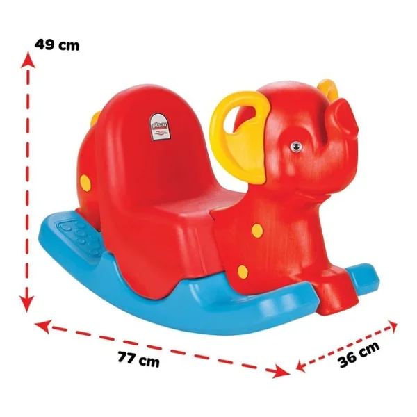 Pilsan 06-165 Sallanan Mutlu Fil - Görsel 5