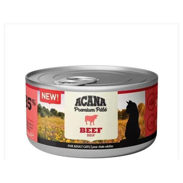 Acana Premium Ezme Sığır Etli 85 Gr Yetişkin Konserve Kedi Maması - Görsel 4