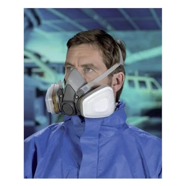 3m 6200 Yarım Yüz Maskesi Ve 6051 A1 Maske Filtresi - Görsel 7