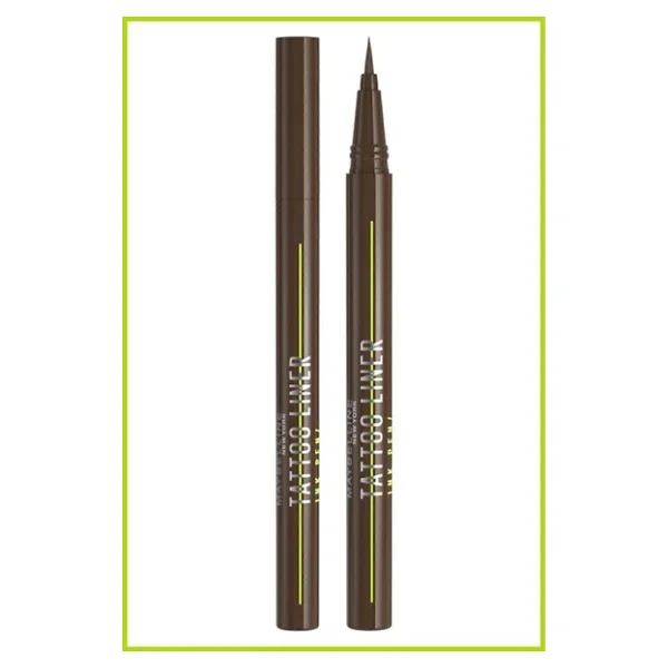 Maybelline Tattoo Liner Ink Pen 882 Pitch Brown Eyeliner - Görsel 2