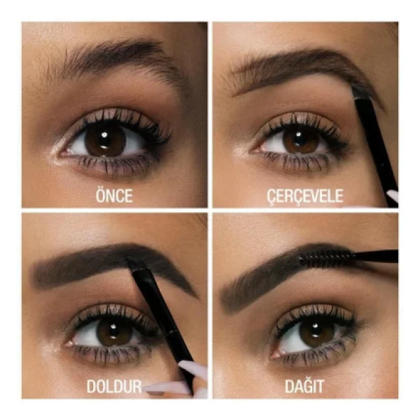Maybelline Tattoo Brow 04 Ash Brown Kaş Pomadı - Görsel 6
