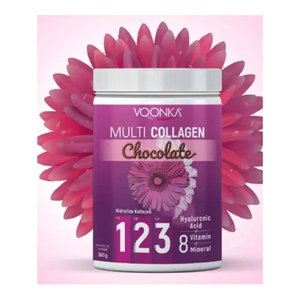 Voonka Multi Collagen Chocolate 380 Gr - Görsel 6