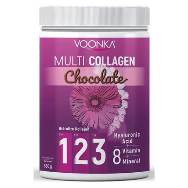 Voonka Multi Collagen Chocolate 380 Gr - Görsel 5