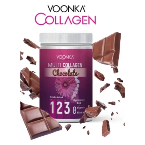 Voonka Multi Collagen Chocolate 380 Gr - Görsel 7