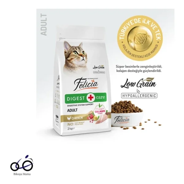 Felicia Tavuklu 12 Kg Yetişkin Kedi Maması - Görsel 4