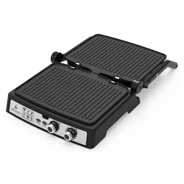 Aryıldız Multi Grill 2000 W Inox Tost Makinesi - Görsel 7