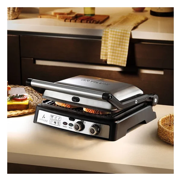 Aryıldız Multi Grill 2000 W Inox Tost Makinesi - Görsel 4