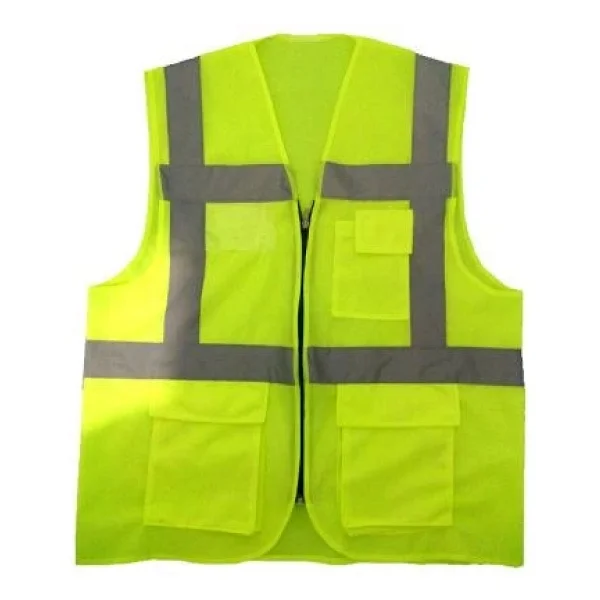 Orange Safety Mühendis Tipi Ikaz Yeleği (Sari) - Görsel 10