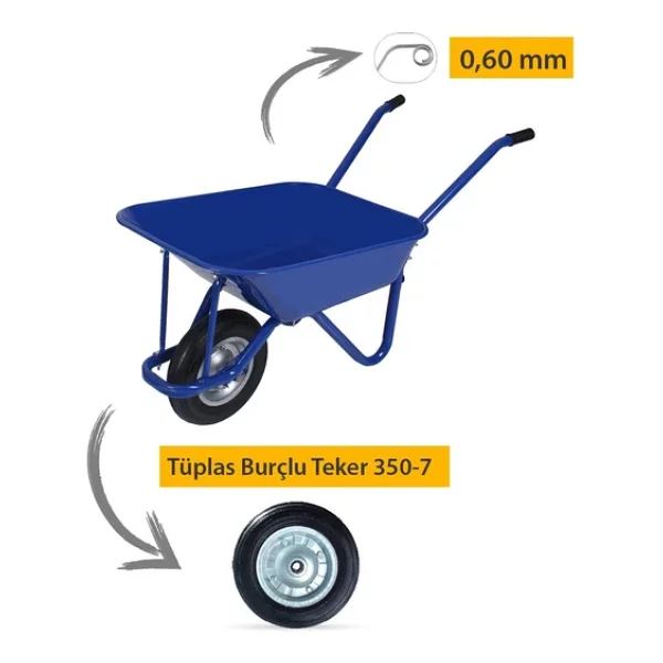 Troyka Demonte El Arabası 0.60 Mm Sac - Görsel 2
