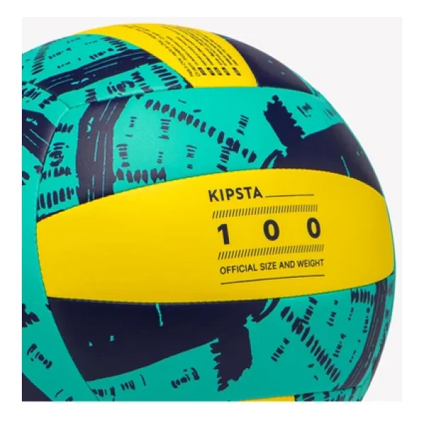 Kipsta Voleybol Topu - 5 Numara - Mavi/Sarı - Vb100 Decathlon - Görsel 3