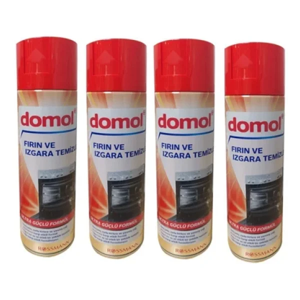 Domol 500 Ml 4'lü Fırın Ve Izgara Temizleyici - Görsel 4