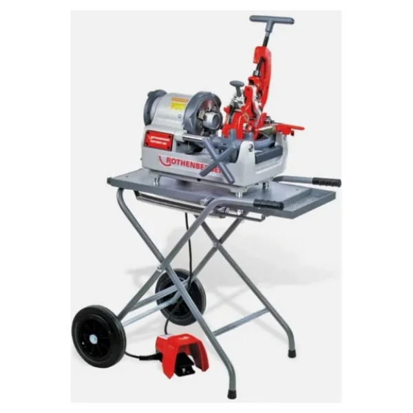 Rothenberger Ropower 50 R 1/2"- 2" Elektrikli Tezgah Tipi Pafta Makinesi - Görsel 6