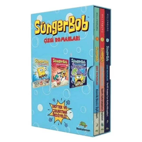 Süngerbob Çizgi Romanları (3 Kitap Kutulu Set) - Stephen Hillenburg - Görsel 5