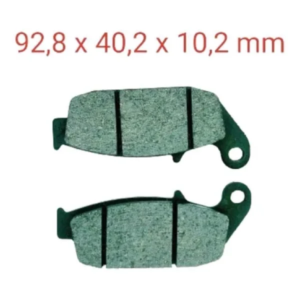 Tvs Tvs Apache Rtr 180 Arka Fren Disk Balatası Ask 10 Mm - Görsel 3