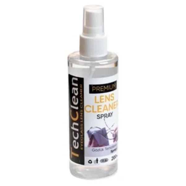Tech Clean Gözlük Ve Cam Temizleme Spreyi 200 Ml Antistatik Sprey - Görsel 3