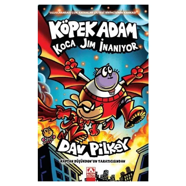 Köpek Adam 14 - Koca Jim İnanıyor - Dav Pilkey - Görsel 4