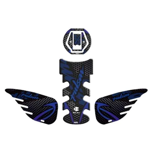 Bajaj Pulsar 2014 - 2024 Uyumlu Tank Pad Set 006 - Görsel 3